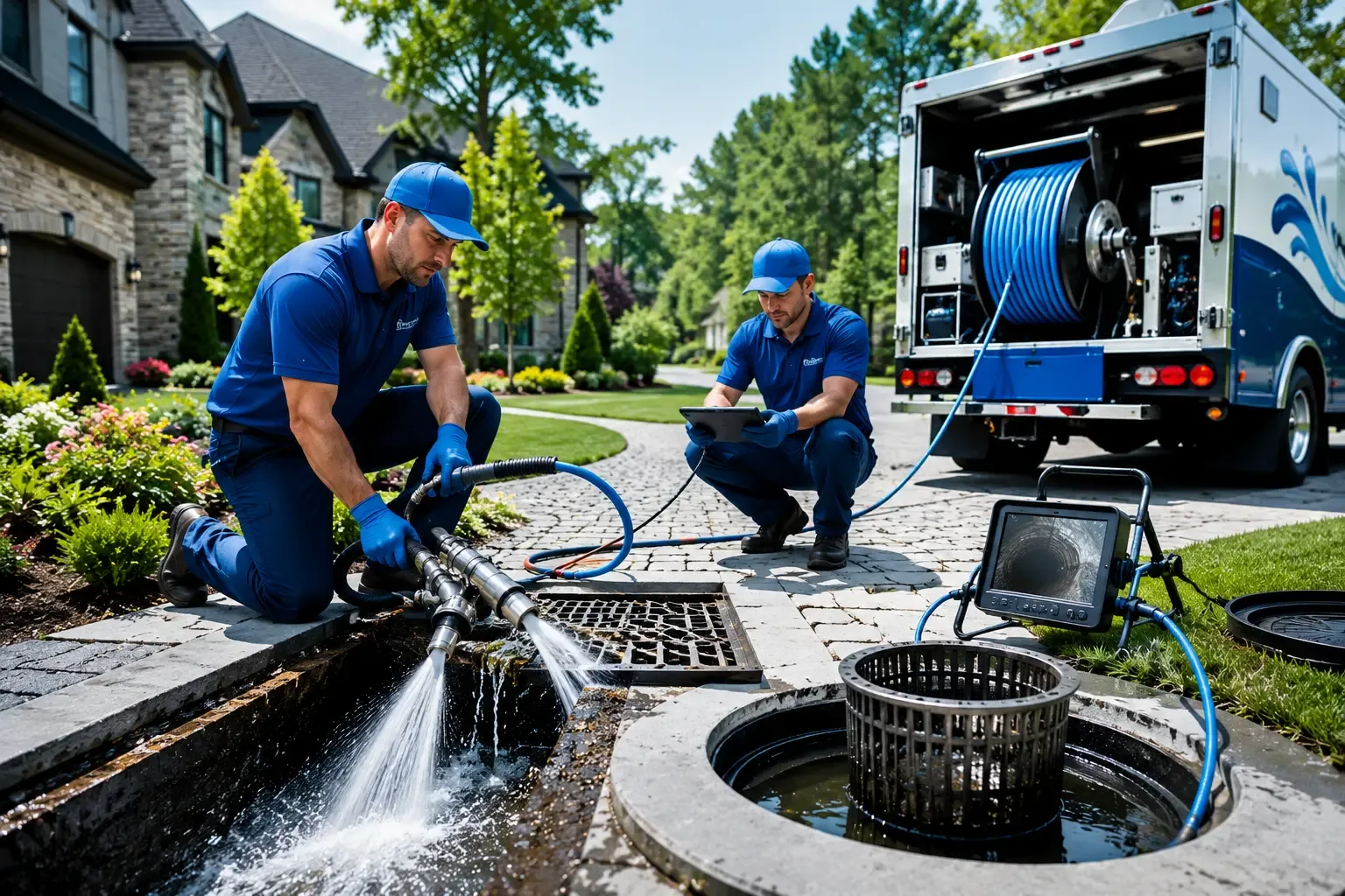 Local outdoor drain cleaning professionals in Noble, MO