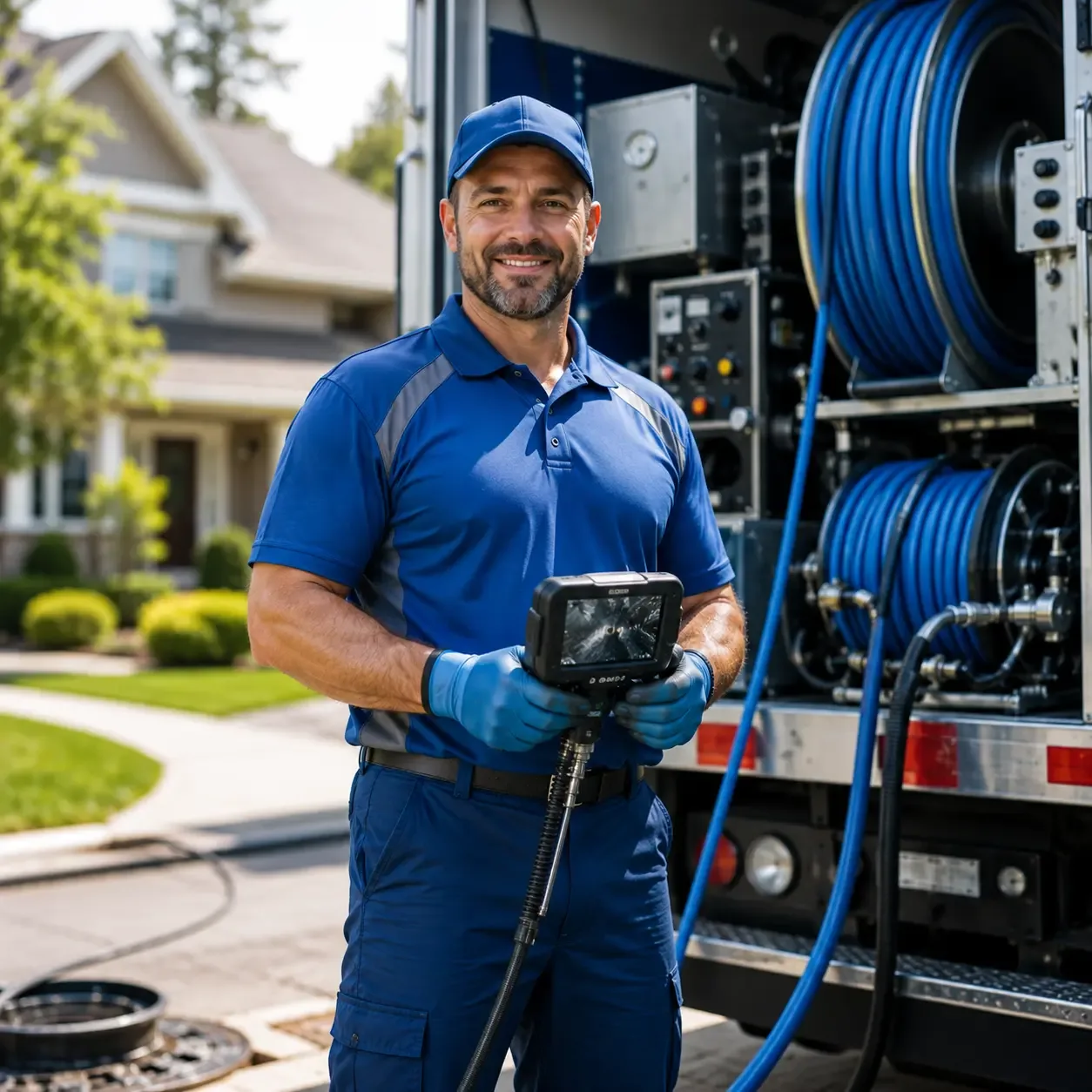 Local outdoor drain cleaning specialists in Noble, MO